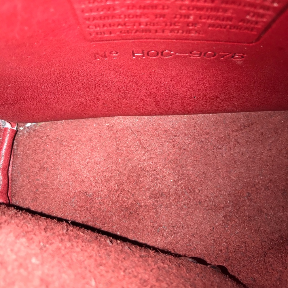 🛍Vt red leather coach crossbody make an offer🛍 - Picture 7 of 7